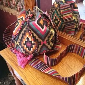 Boho ✌ Drawstring Crossby EUC